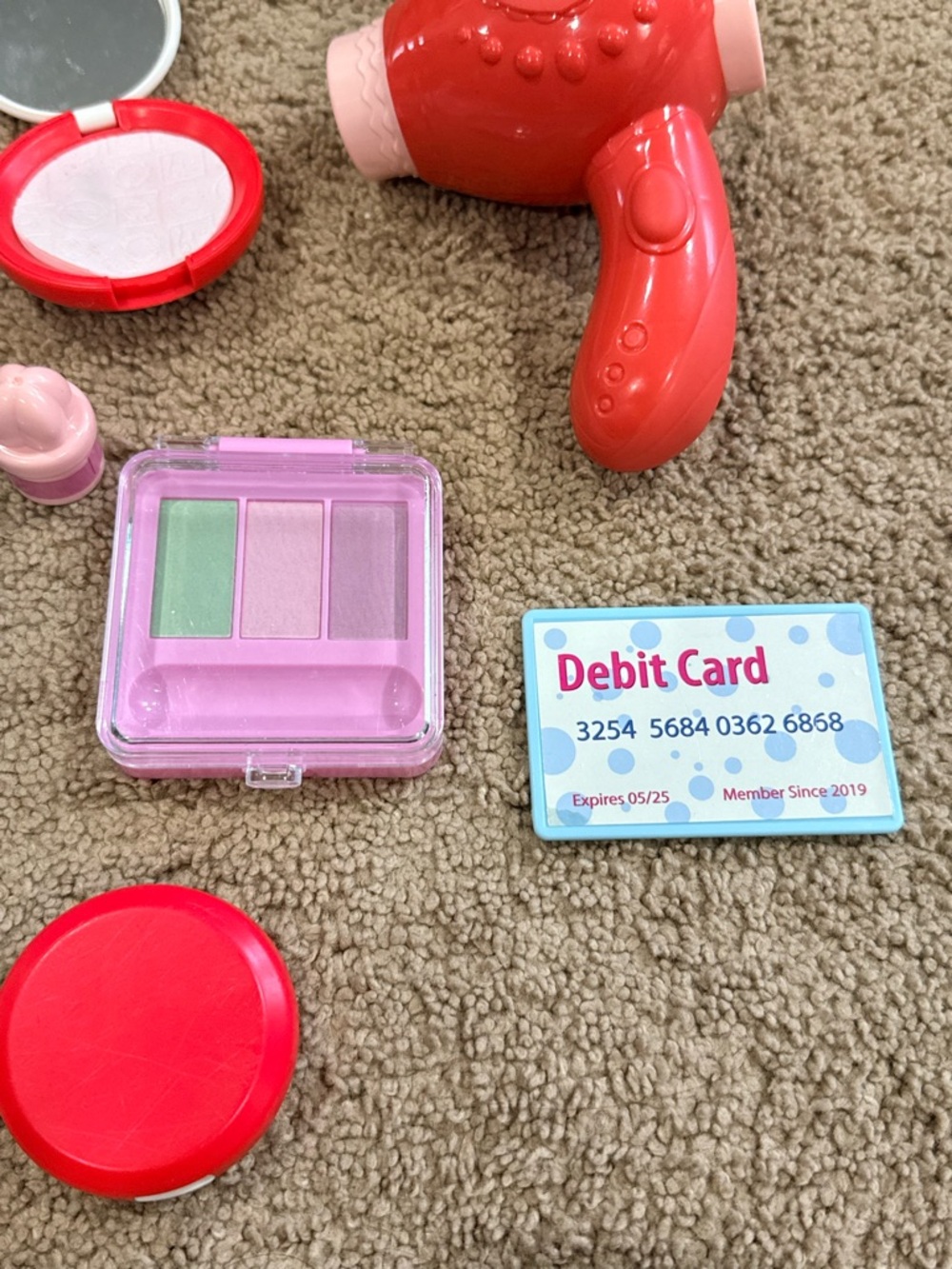 Kids Pretend Play Beauty & Shopping Accessory Set Toy Bundle Fun Lot - Picture 3 of 7